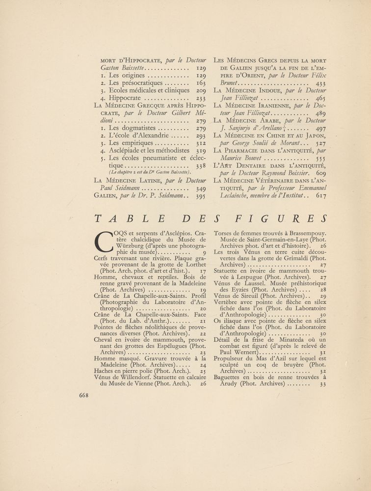 『HISTOIRE GÉNÉRALE DE LA MÉDECINE, DE LA PHARMACIE, DE L'ART DENTAIRE ET DE L'ART VÉTÉRINAIRE : TOME 1』 3