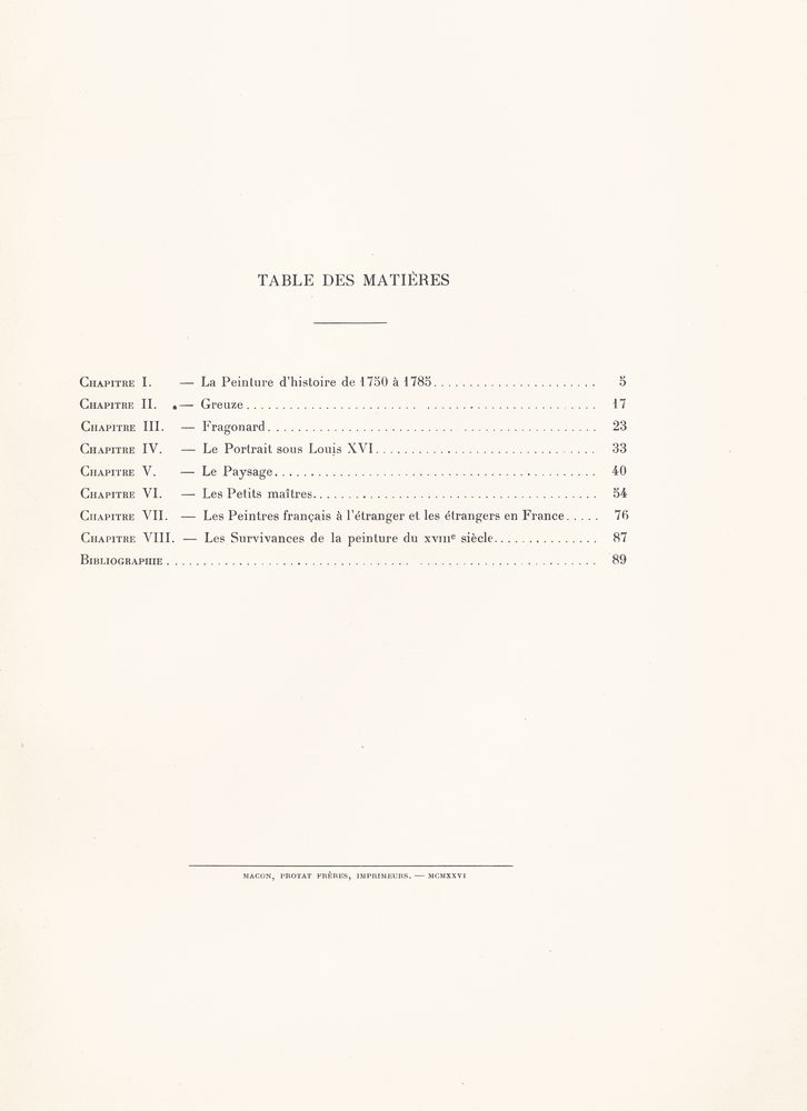 『HISTOIRE DE LA PEINTURE FRANÇAISE : AU XVIIIE SIÈCLE : TOME II』 2
