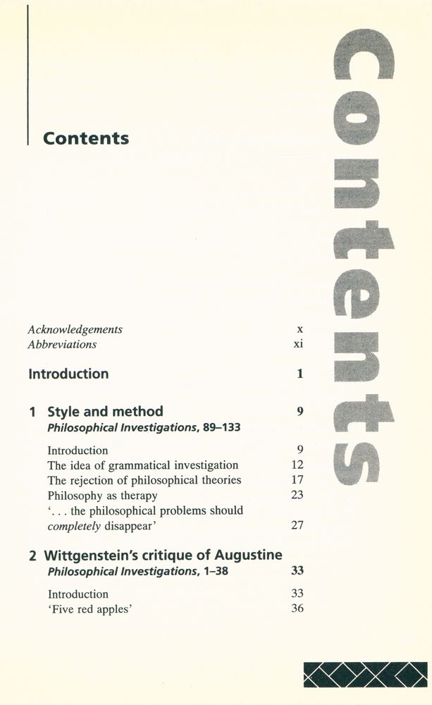 『Routledge philosophy guidebook to Wittgenstein and the Philosophical investigations』 2
