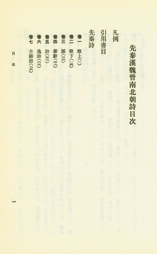 『先秦漢魏晋南北朝詩 上』 2