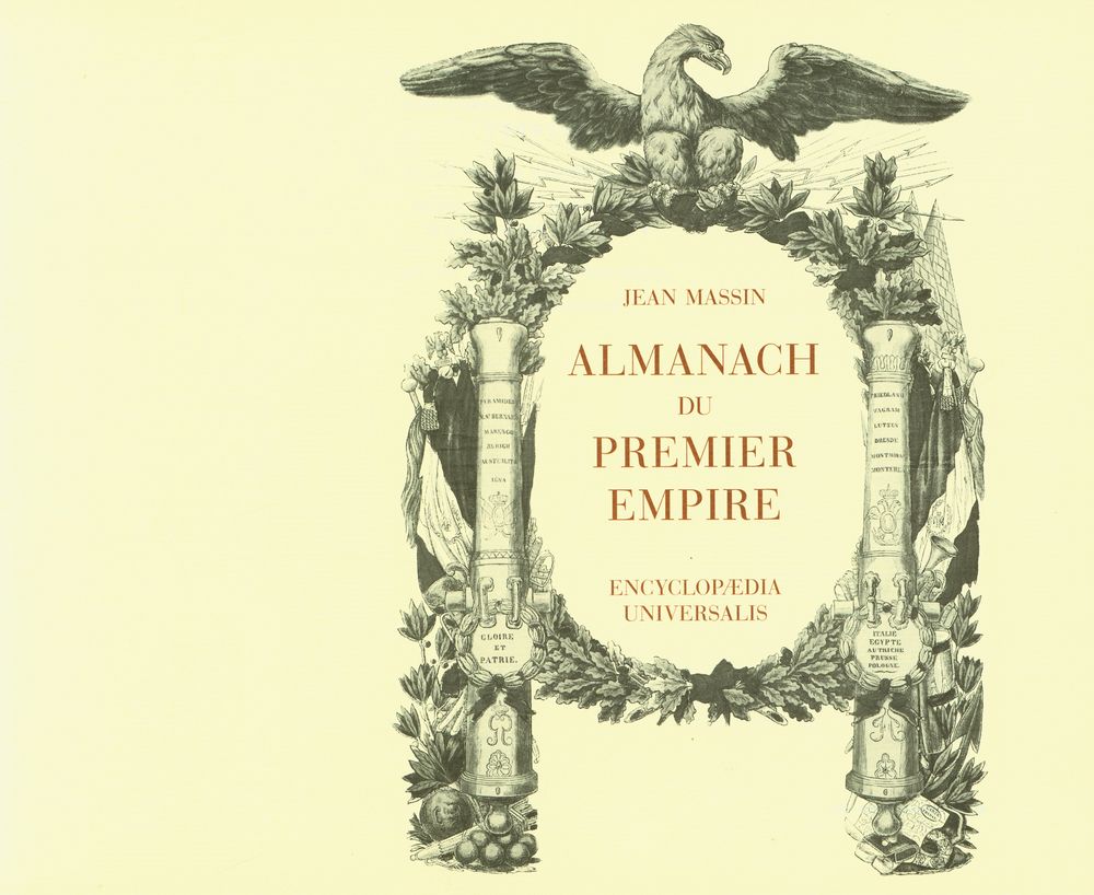 『ALMANACH DU PREMIER EMPIRE : Du Neuf Thermidor à Waterloo』 2