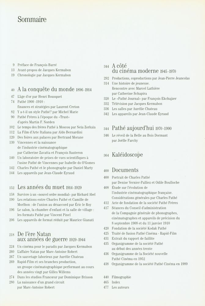 《PATHÉ : PREMIER EMPIRE DU CINÉMA》 2