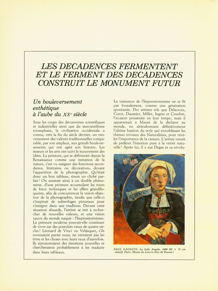 『LE MONDE DE LA PEINTURE』 N° 4 2