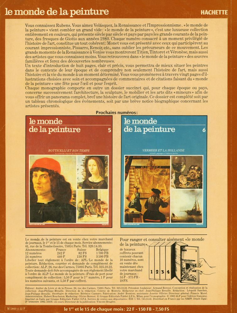 『LE MONDE DE LA PEINTURE』 N° 4 3