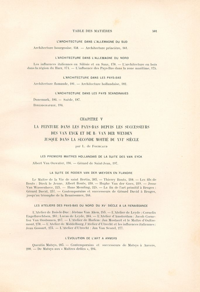 『HISTOIRE DE L'ART DEPUIS LES PREMIERS TEMPS CHRÉTIENS JUSQU'A NOS JOURS TOME Ⅴ : La Renaissance dans les pays du Nord, Formation de l'art classique moderne PREMIÈRE PARTIE』 3