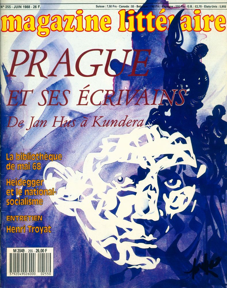 『magazine littéraire』 N° 255 - JUNE 1988 1