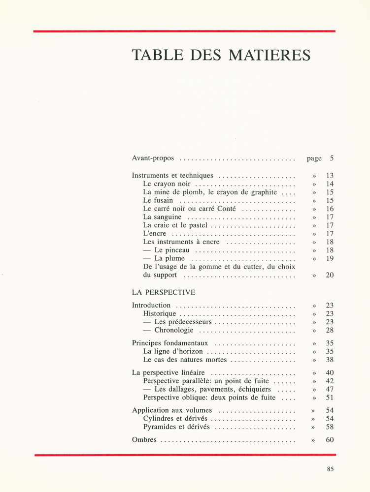『LE DESSIN FACILE: la perspective techniques, conseils et instruments』 2