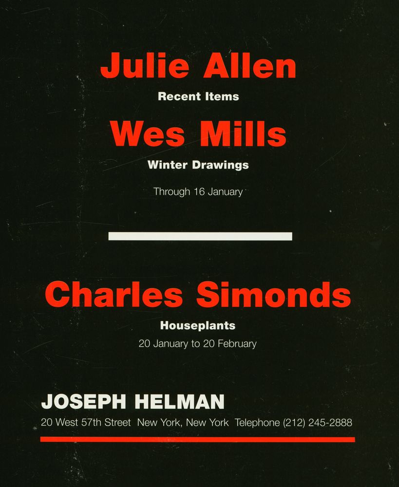 『Art in America』 JANUARY 1999, No.1 3