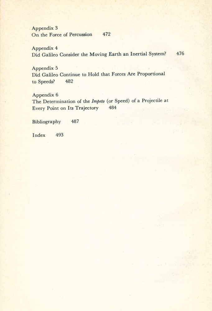 『The Natural Philosophy of Galileo』 3