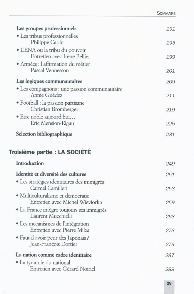 『L'identité : L'individu, Le groupe, La société』 4