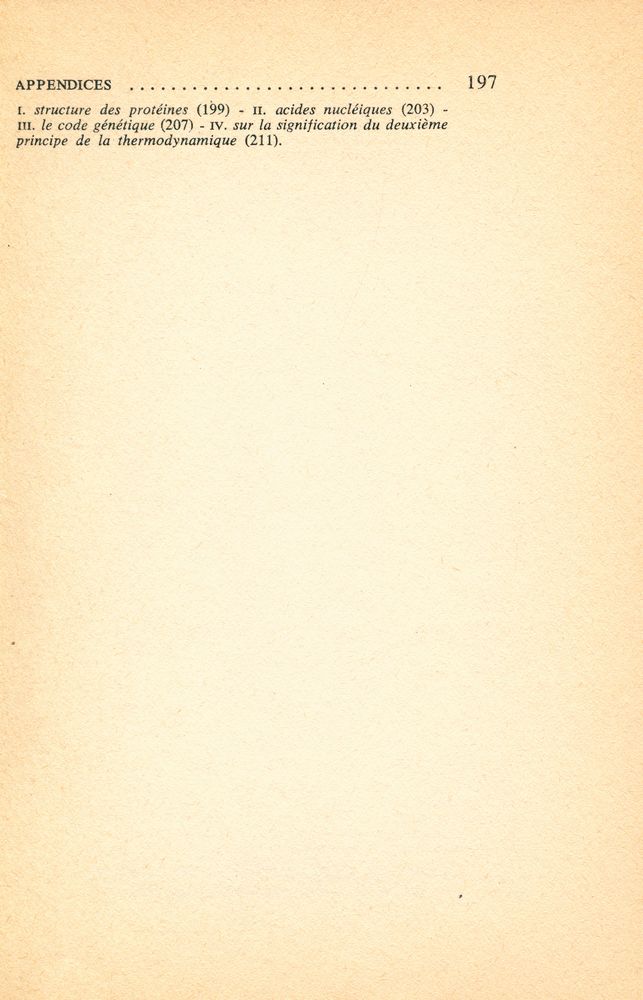 『Le hasard et la nécessité : essai sur la philosophie naturelle de la biologie moderne』 4