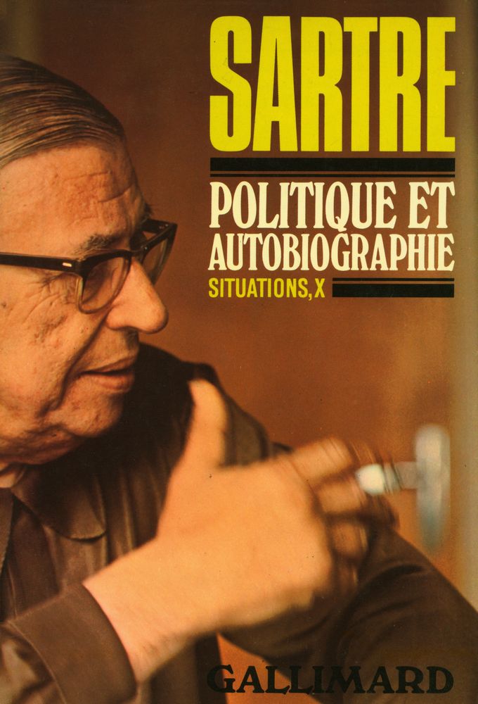 『POLITIQUE ET AUTOBIOGRAPHIE SITUATIONS, X』 1