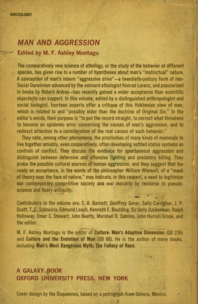 『MAN AND AGGRESSION』 4