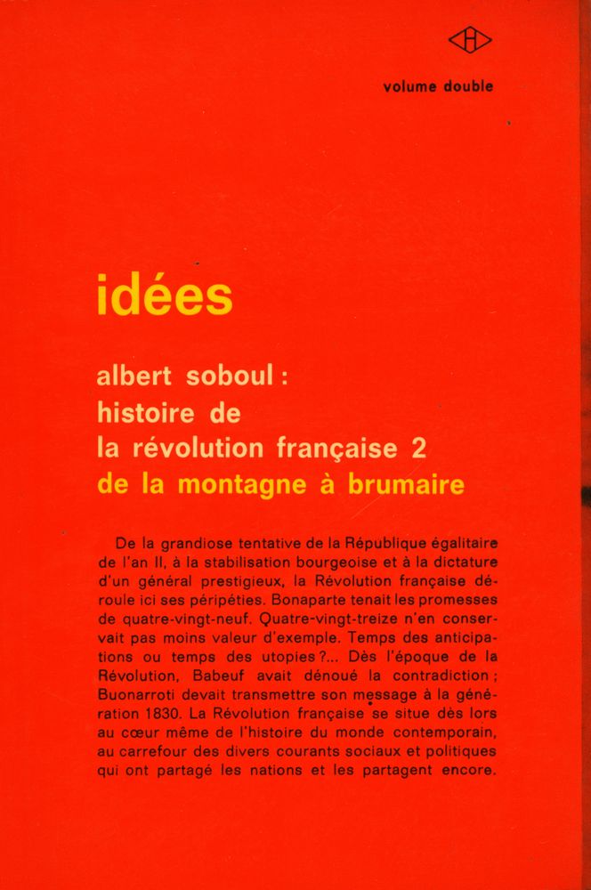 『histoire de la révolution française 2 : de la montagne à brumaire』 8