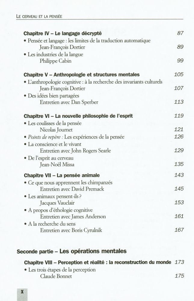 『Le cerveau et la pensée : La révolution des sciences cognitives』 3