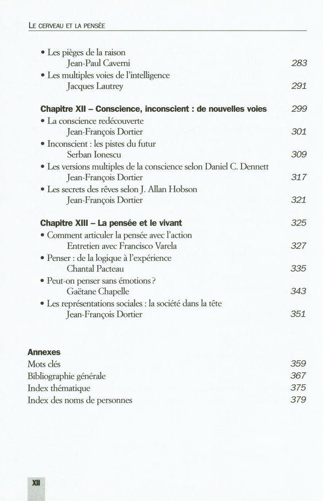 『Le cerveau et la pensée : La révolution des sciences cognitives』 5