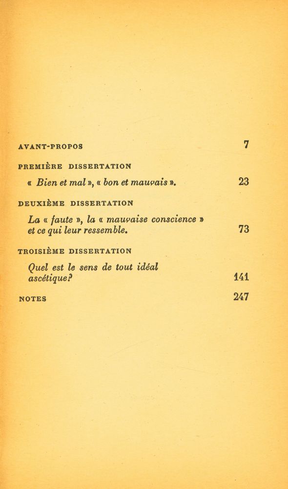『la généalogie de la morale』 2