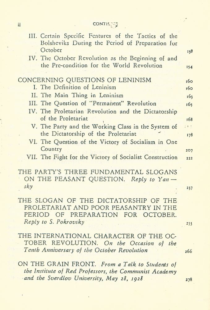 『PROBLEMS OF LENINISM』 3