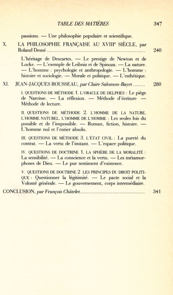 『La Philosophie 2 : de Galilée à J. - J. Rousseau』 3