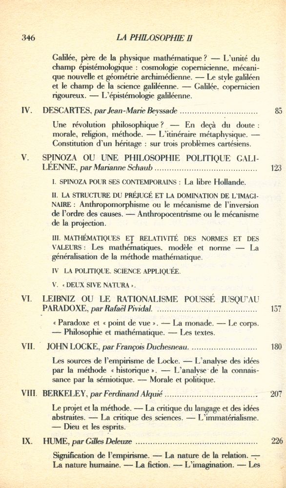 『La Philosophie 2 : de Galilée à J. - J. Rousseau』 4
