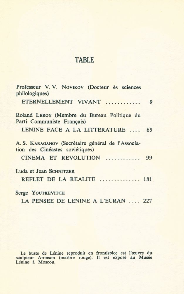 『LENINE ET L'ART VIVANT』 2