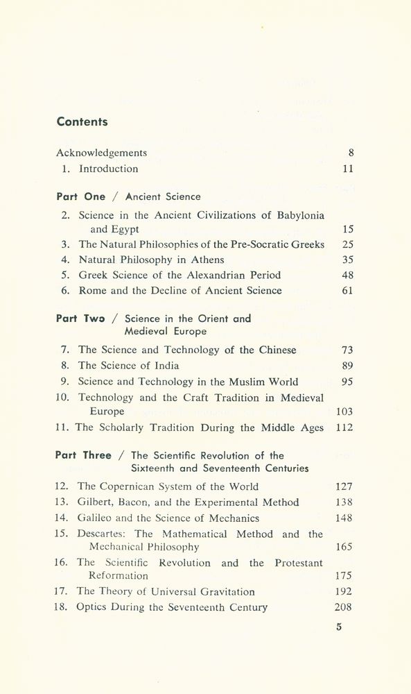 『A History of the Sciences』 2