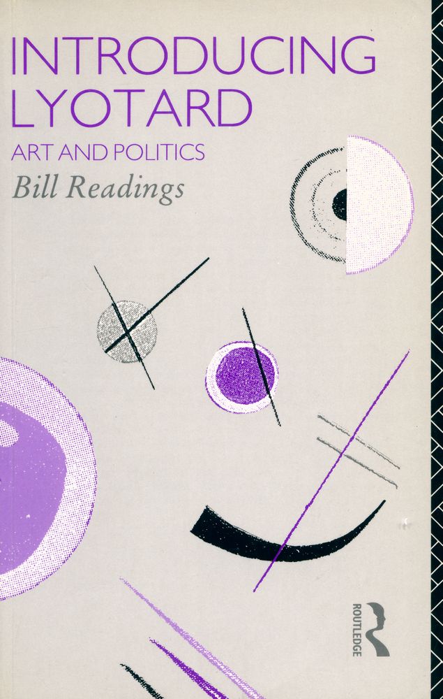 『INTRODUCING LYOTARD : ART AND POLITICS』 1