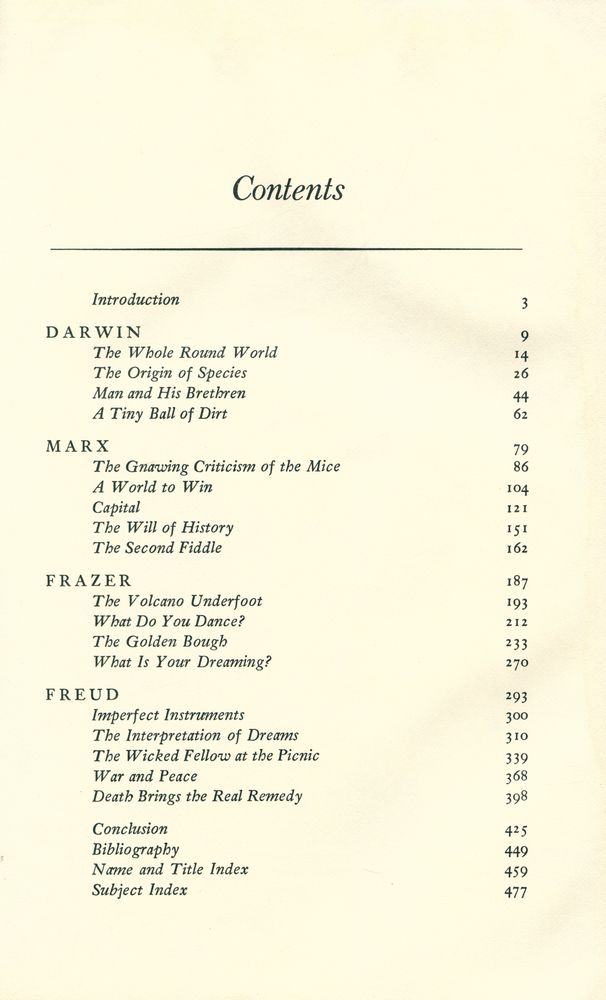 『THE TANGLED BANK : DARWIN, MARX, FRAZER AND FREUD AS IMAGINATIVE WRITERS』 2