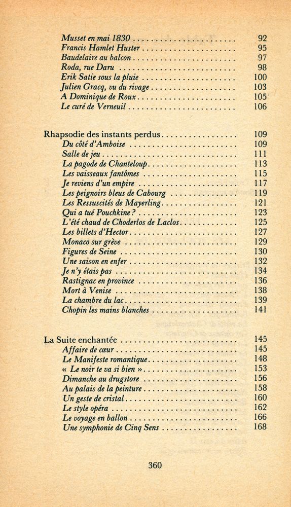 『Le romantisme absolu』 3