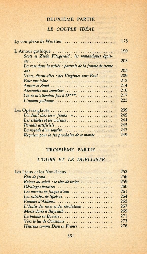『Le romantisme absolu』 4