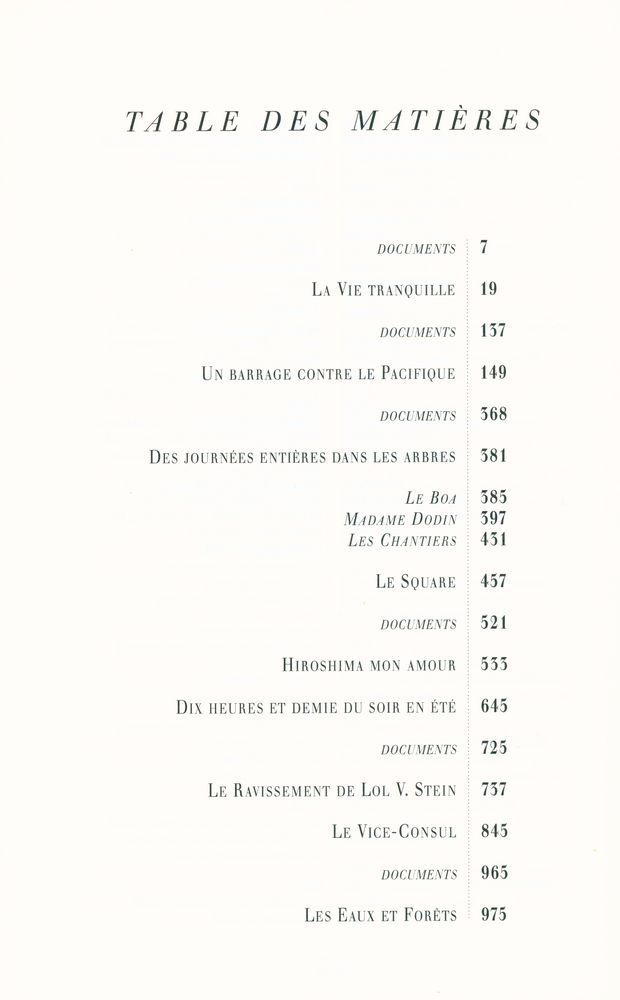 『Romans, cinéma, théâtre, un parcours 1943 - 1993』 2