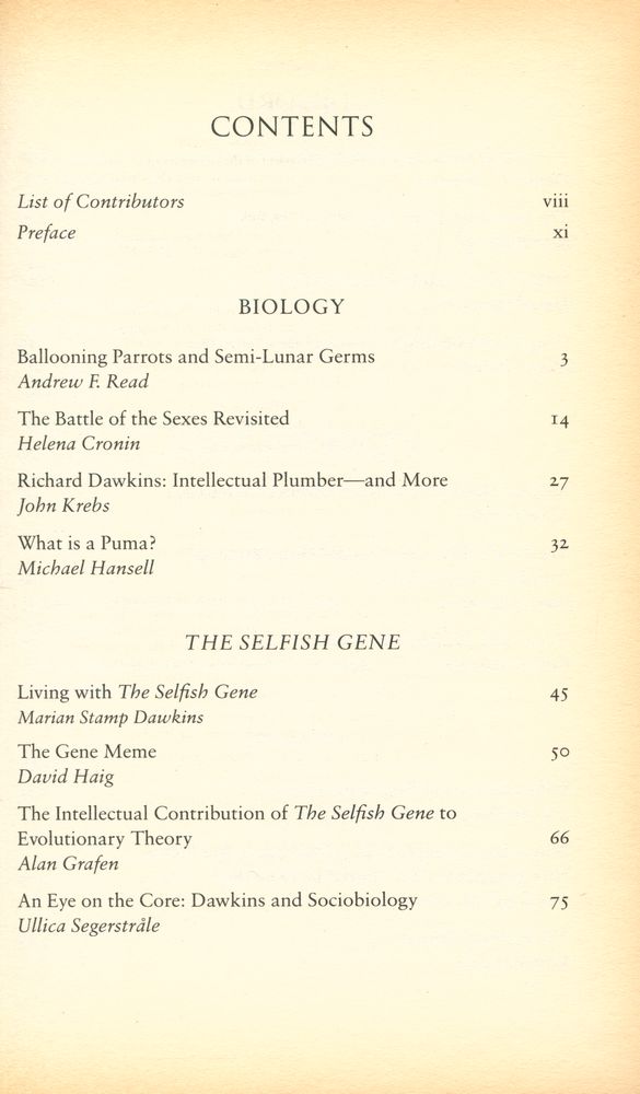 『RICHARD DAWKINS : HOW A SCIENTIST CHANGED THE WAY WE THINK : Reflections by scientists, writers, and philosophers』 2