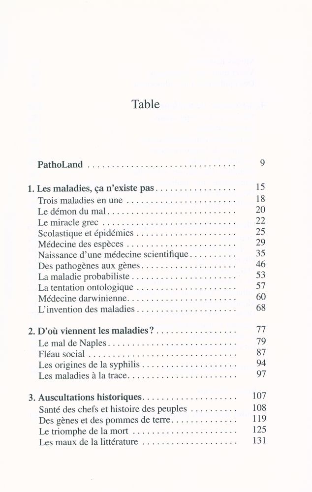『Vérole, cancer & cie : La société des maladies』 2