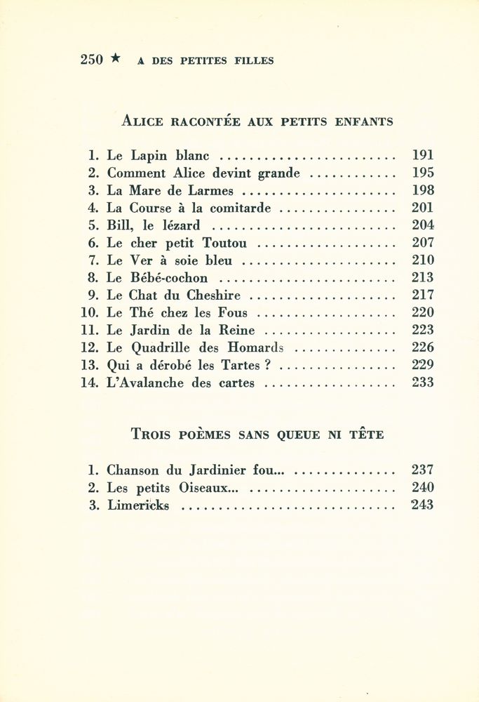 『LETTRES ADRESSÉES A DES PETITES FILLES』 5
