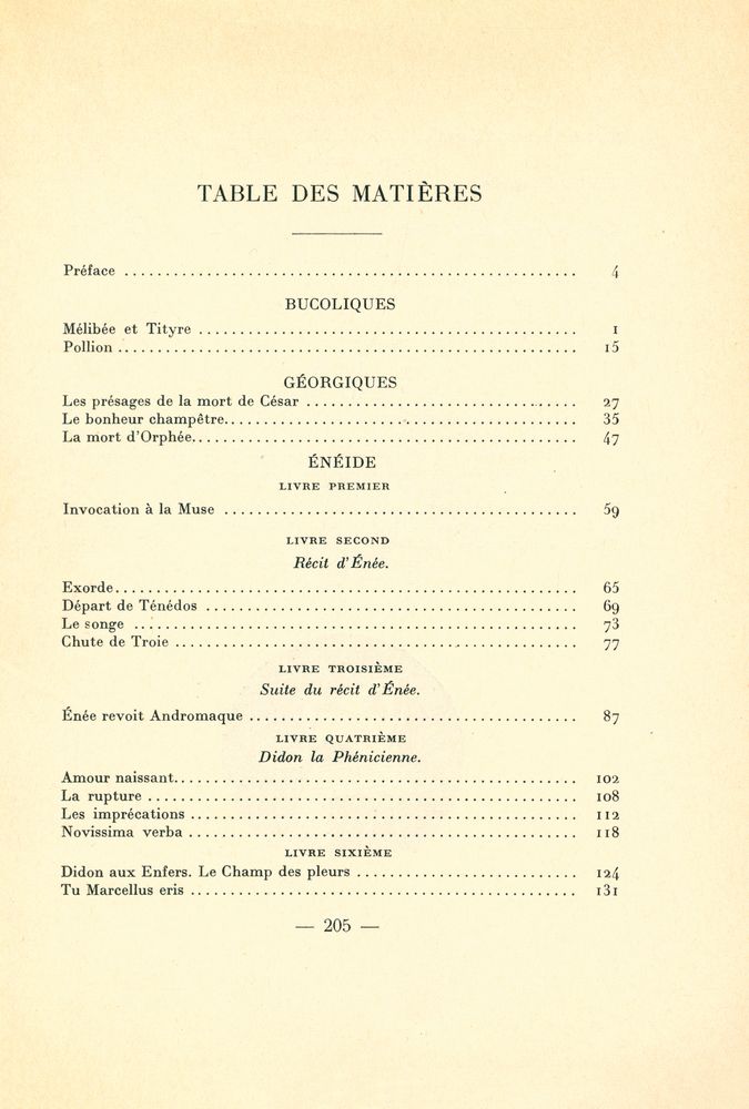 『PETITE ANTHOLOGIE DE VIRGILE』 2