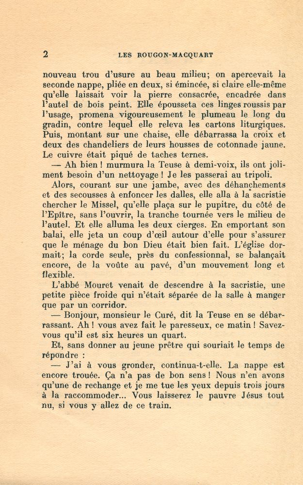 『LA FAUTE DE L'ABBÉ MOURET』 2