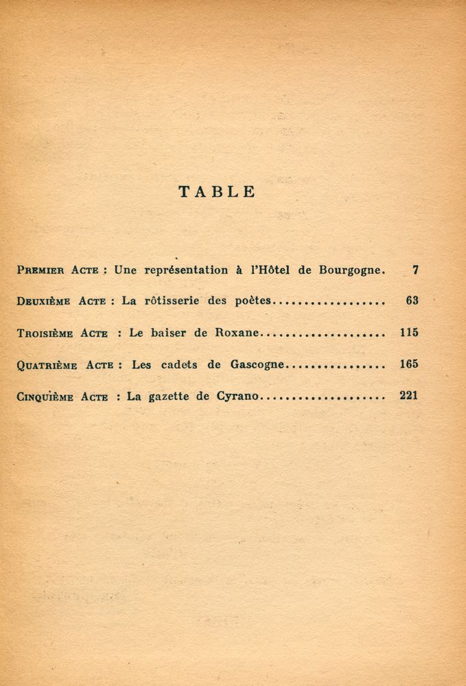 『CYRANO DE BERGERAC』 2