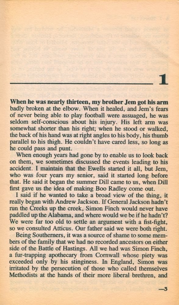 『TO KILL A MOCKINGBIRD』 2