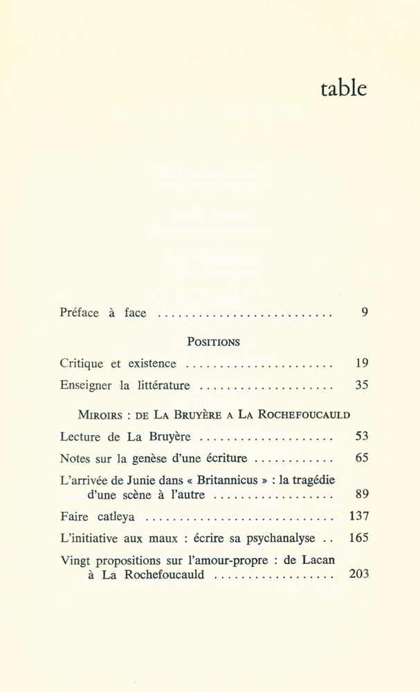 『Parcours Critique : essais』 2