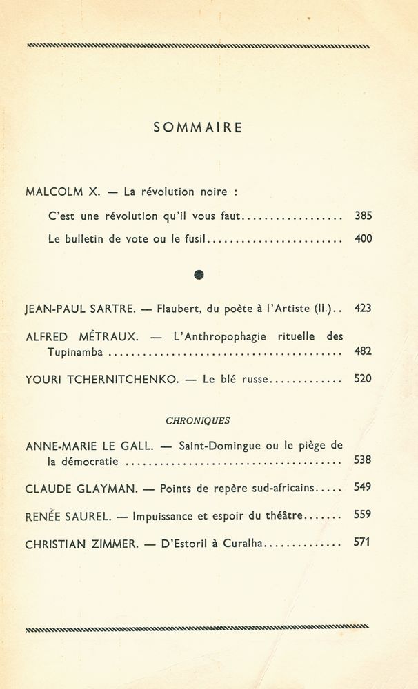 『Les Temps Modernes』 N° 244, Septembre 1966 2