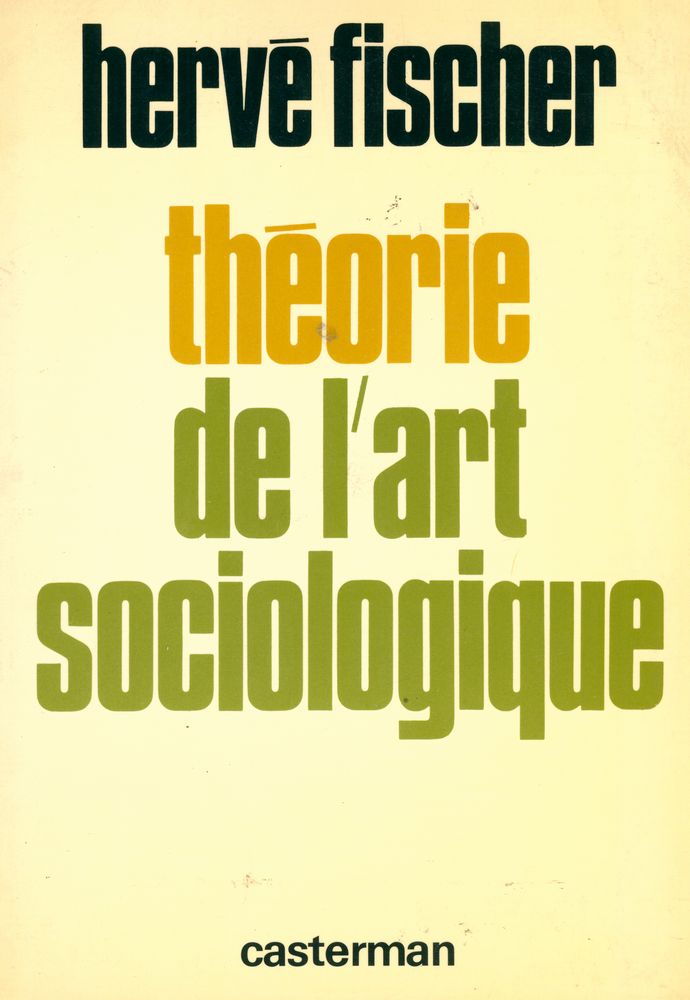 『théorie de l'art sociologique』 1