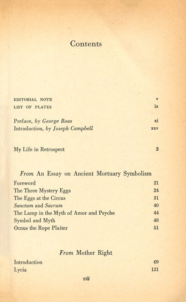 『Myth, Religion, & Mother Right』 2