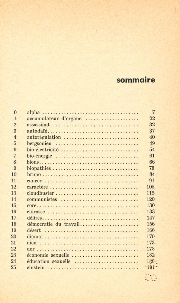 『Cent fleurs pour Wilhelm Reich』 2