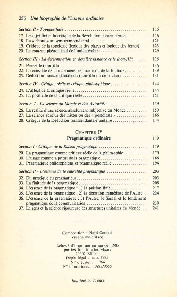『une biographie de l'homme ordinaire : des Autorités et des Minorités』 3