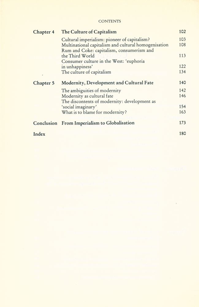 『CULTURAL IMPERIALISM』 3