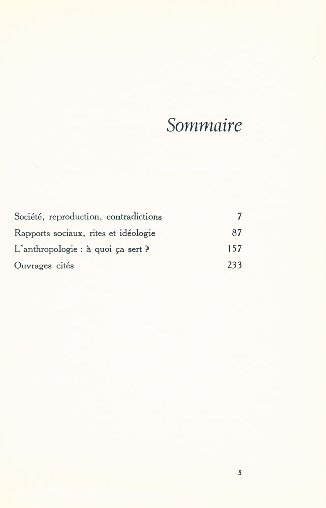 『anthropologie et marxisme』 2