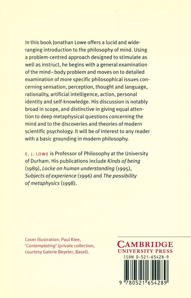 『An Introduction to the Philosophy of Mind』 5