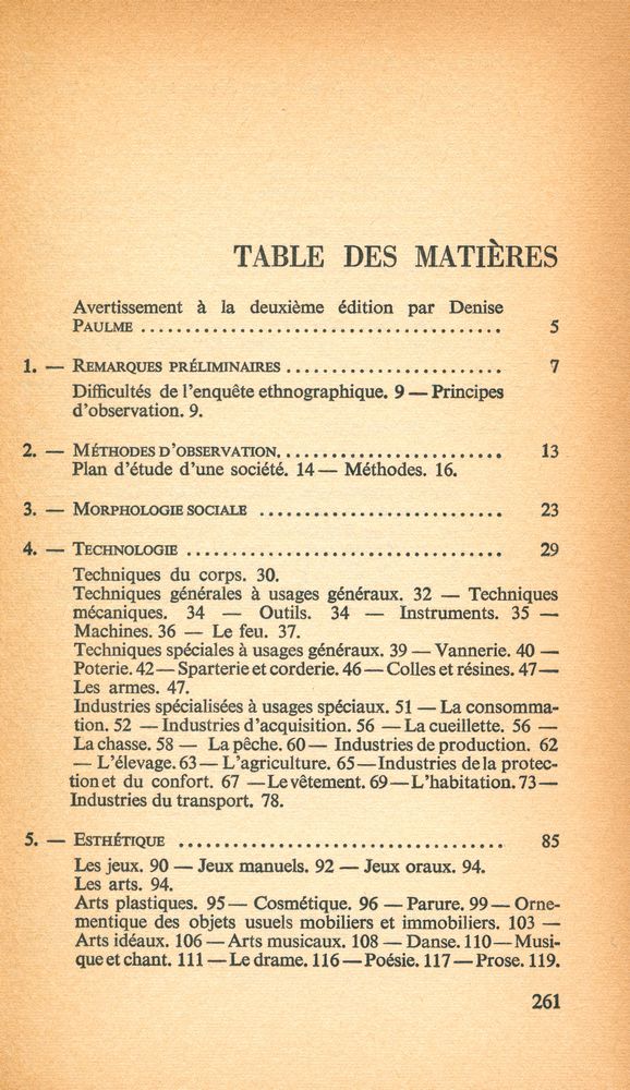 『MANUEL D'ETHNOGRAPHIE』 2