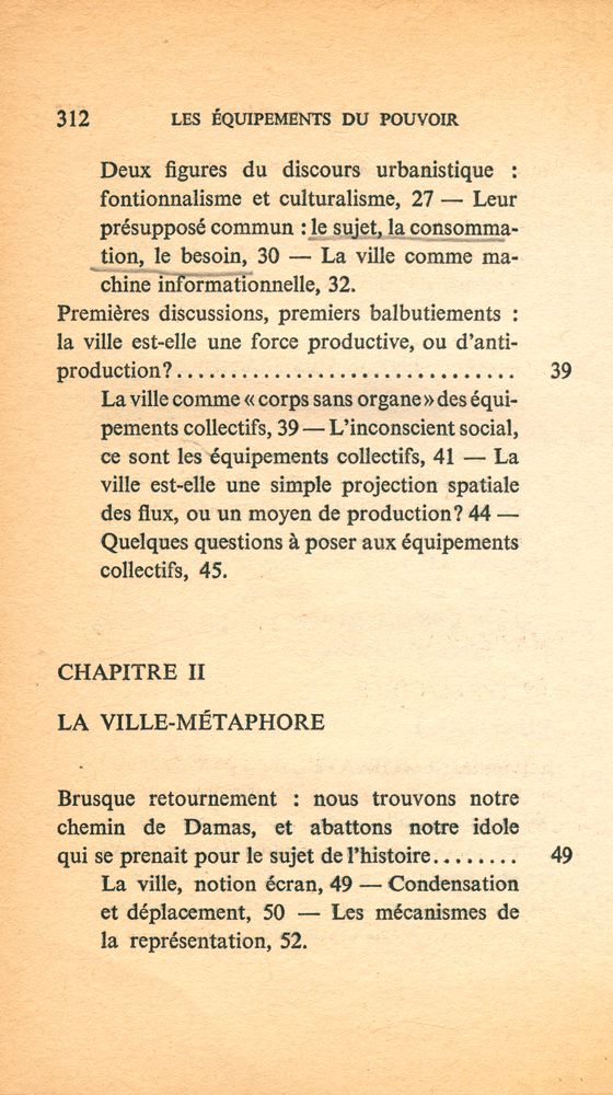 『LES ÉQUIPEMENTS DU POUVOIR : VILLES, TERRITOIRES ET ÉQUIPEMENTS COLLECTIFS』 3