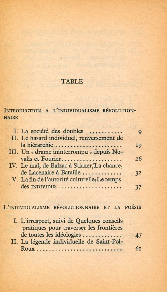 『DE L'INDIVIDUALISME RÉVOLUTIONNAIRE』 2